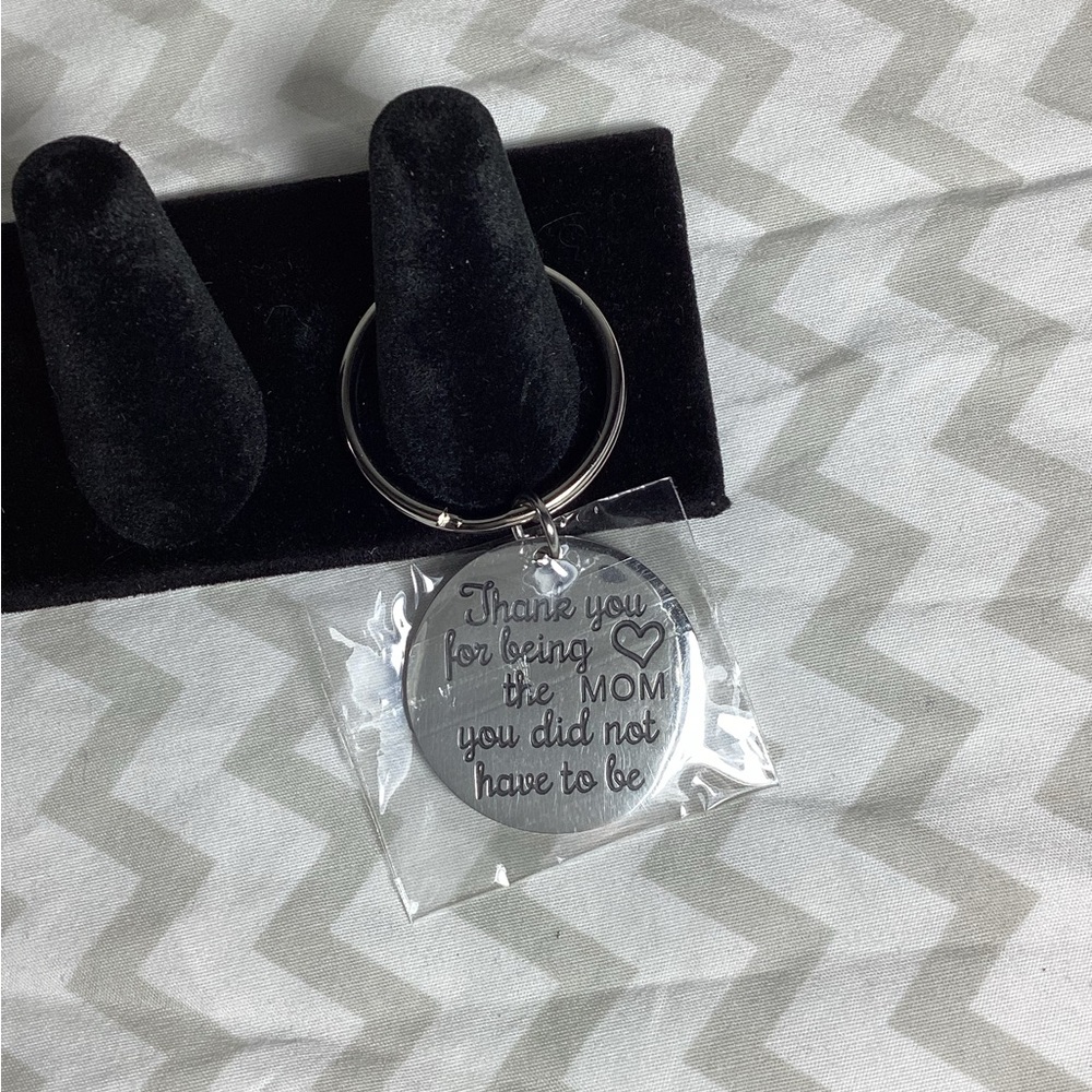 Mom/Bonus Mom/Step Mom/Step In Mom Keychain
